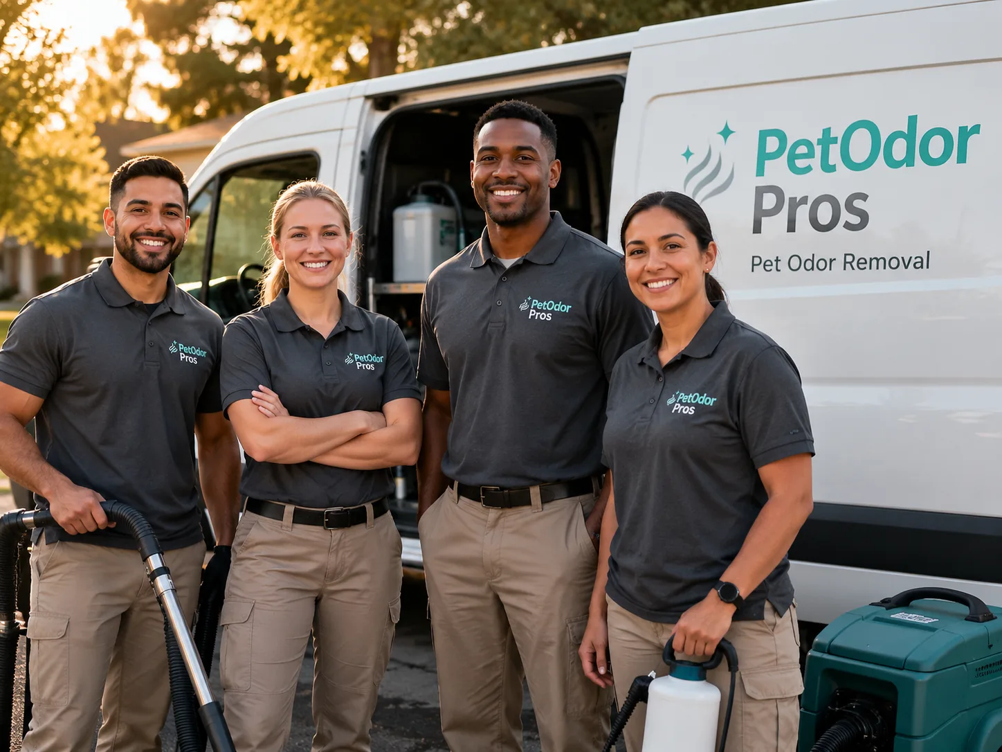 Pet Odor Removal team serving Luthersburg, PA